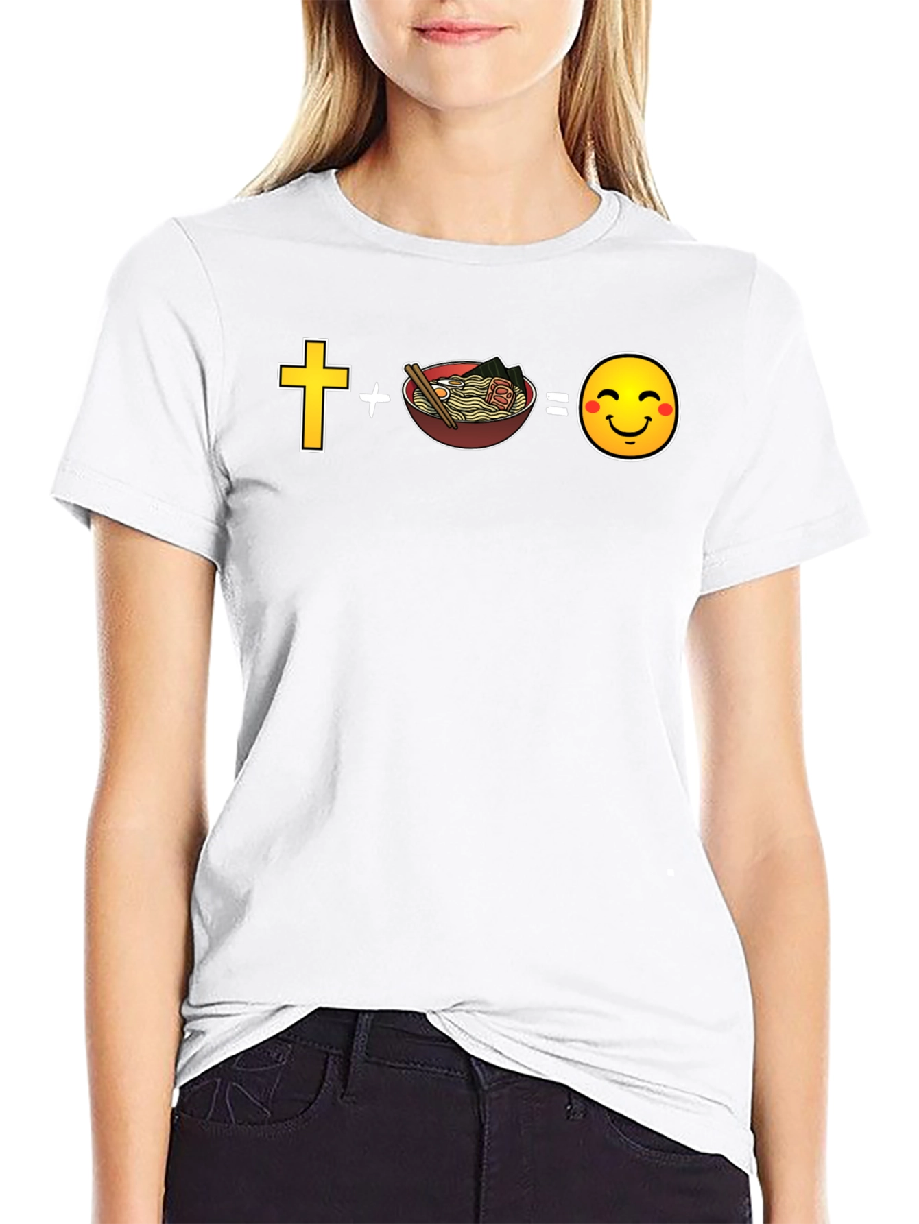 Christian Ramen Lover Graphic T-Shirt