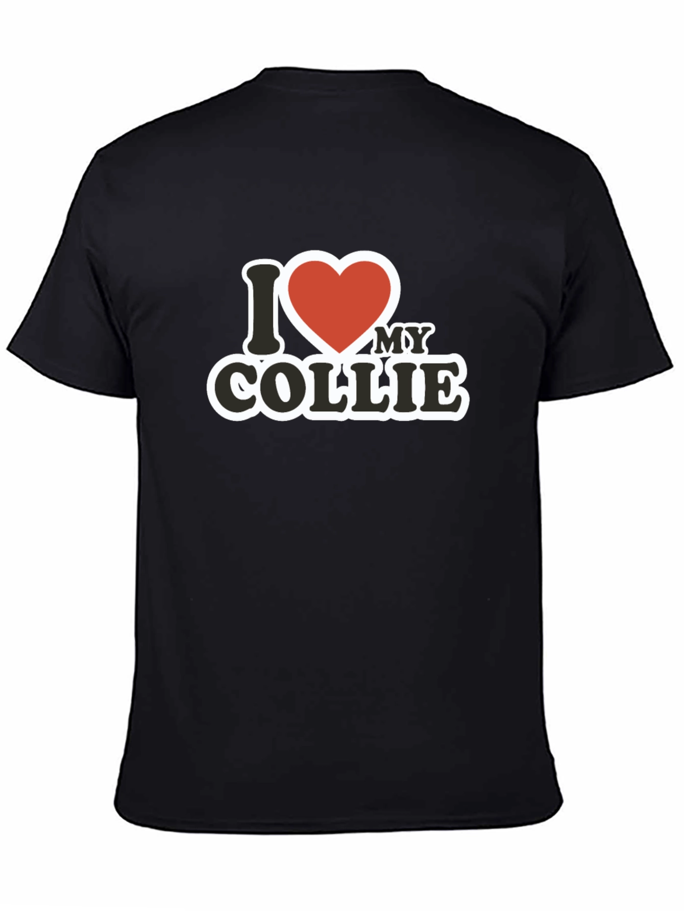 I Heart My Collie - Novelty T-Shirt