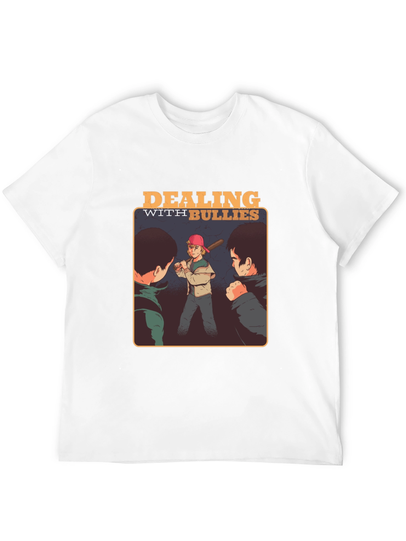 Dealing With Bullies Graphic Tee - Black
