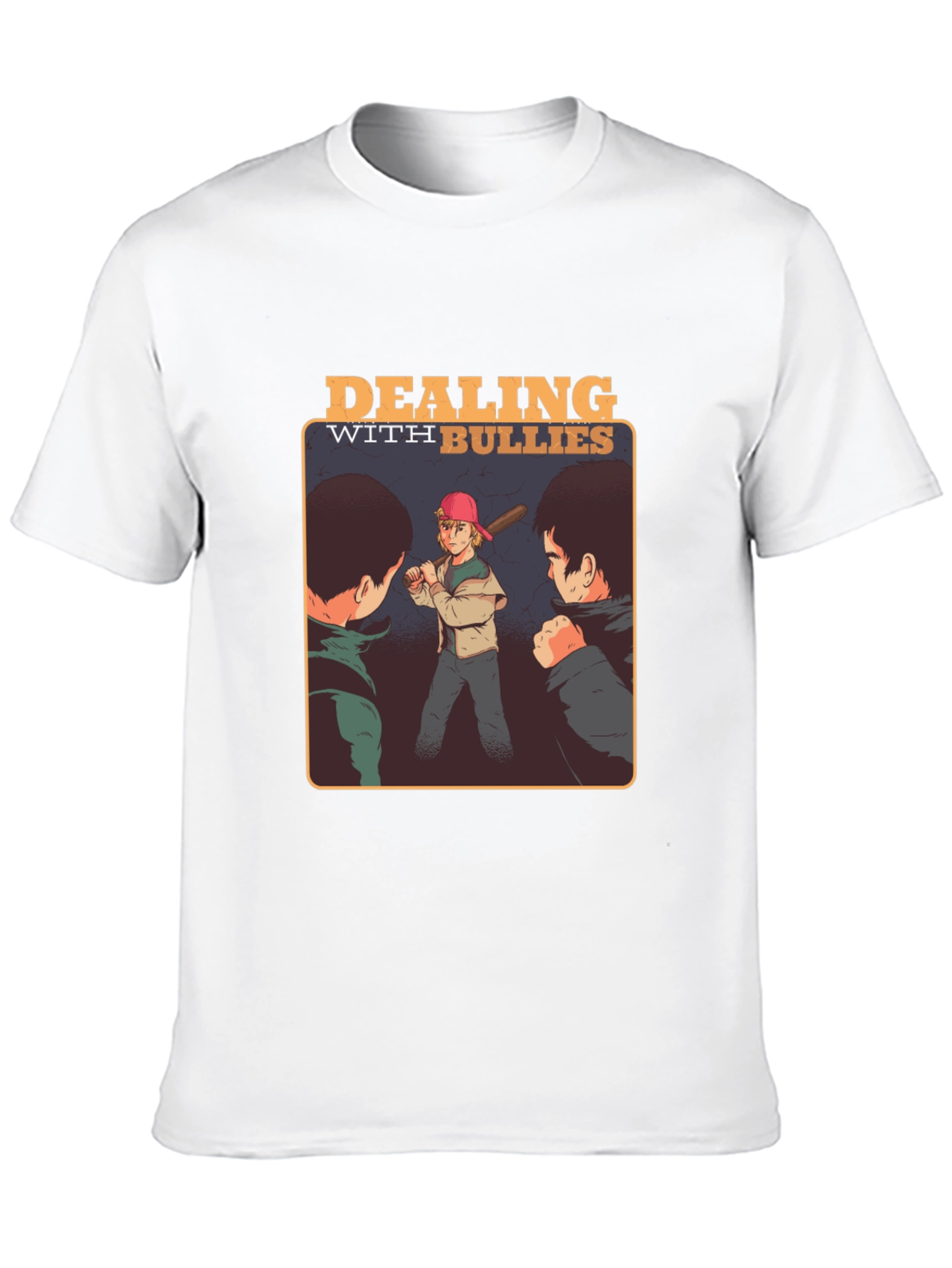 Dealing With Bullies Graphic Tee - Black
