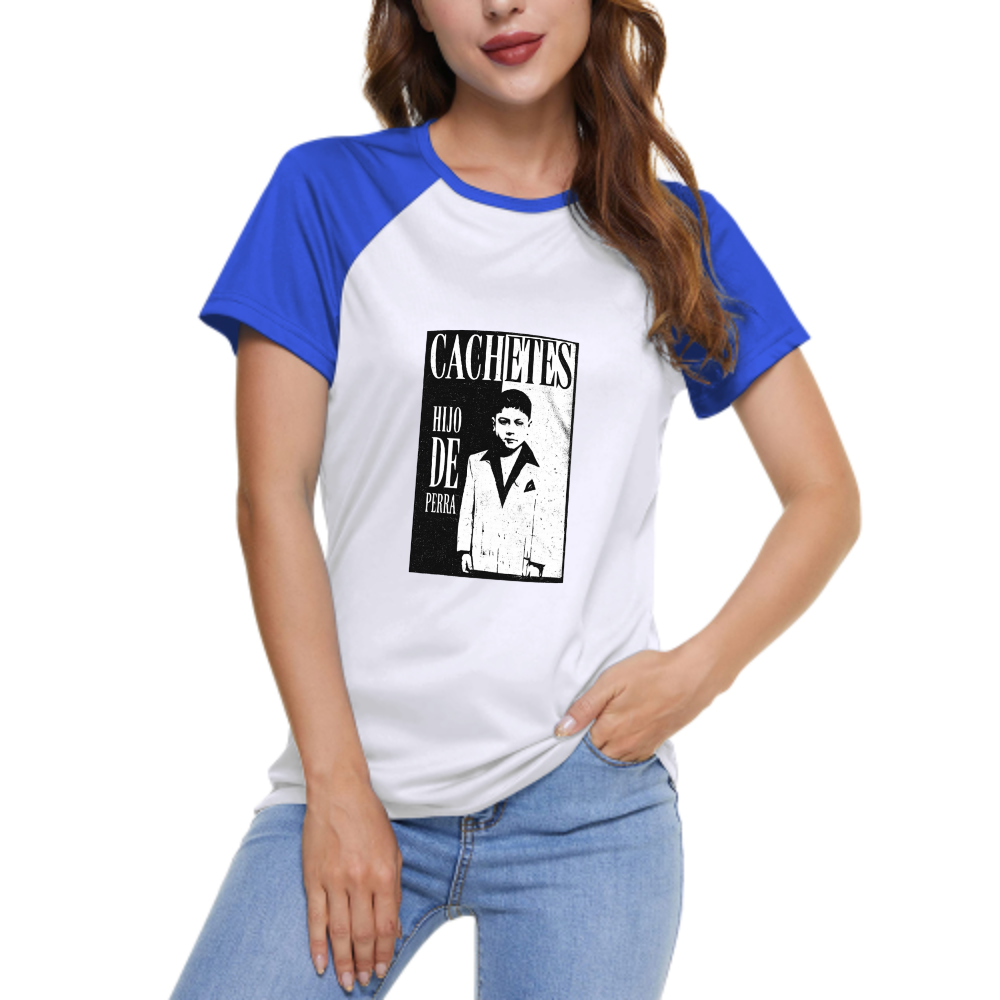 Cachetes Vintage Graphic Tee – Retro Streetwear Portrait Shirt with Bold Urban Style(z213)