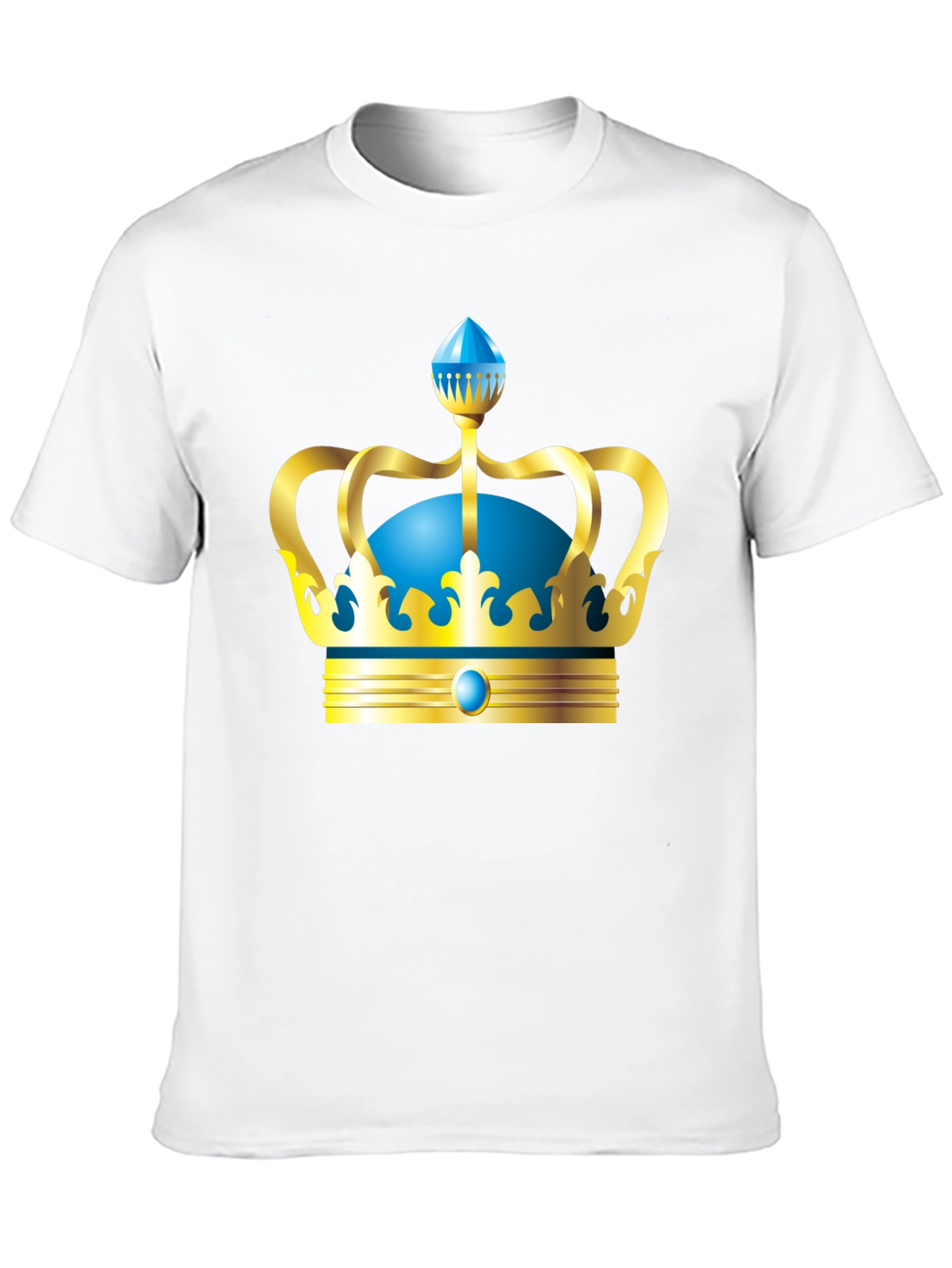 Royal Crown Graphic Tee - Black