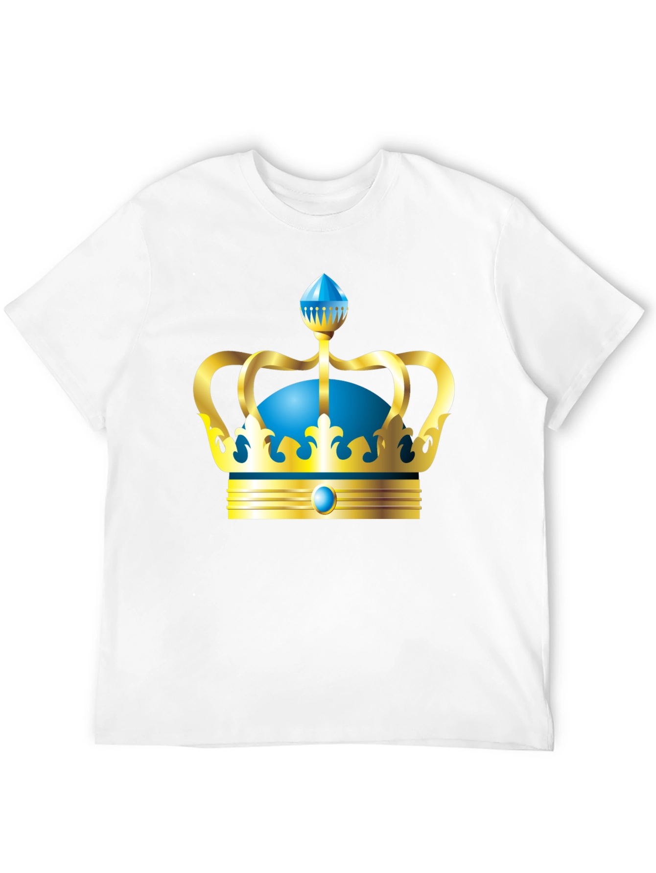Royal Crown Graphic Tee - Black