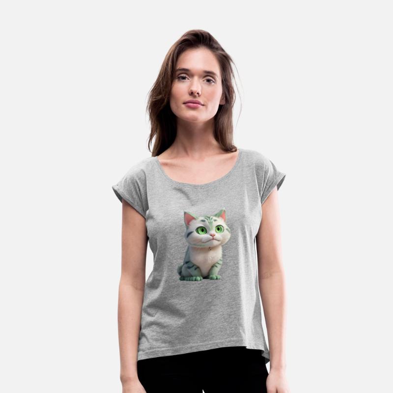 3D Animation Style beautiful cat