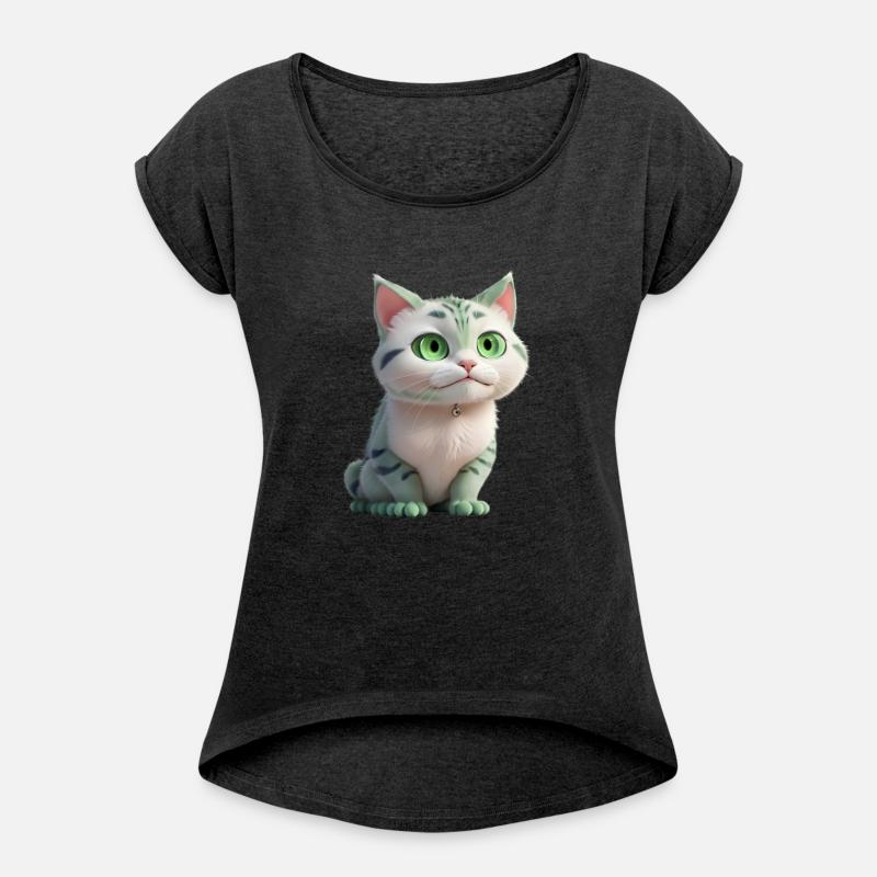 3D Animation Style beautiful cat