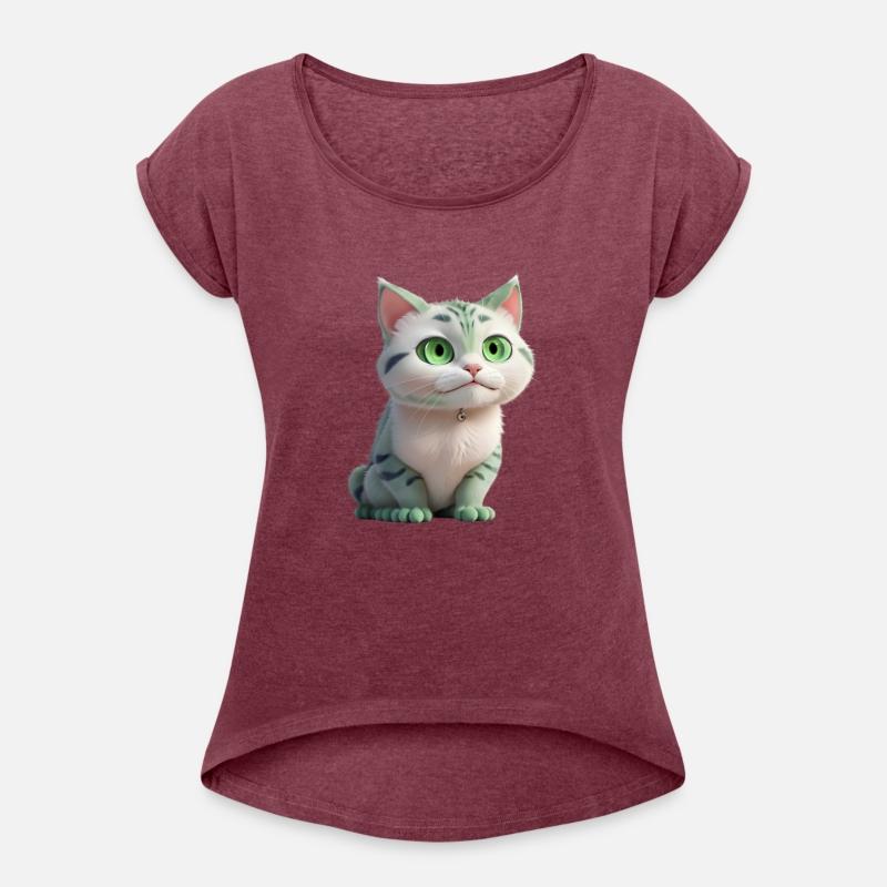 3D Animation Style beautiful cat