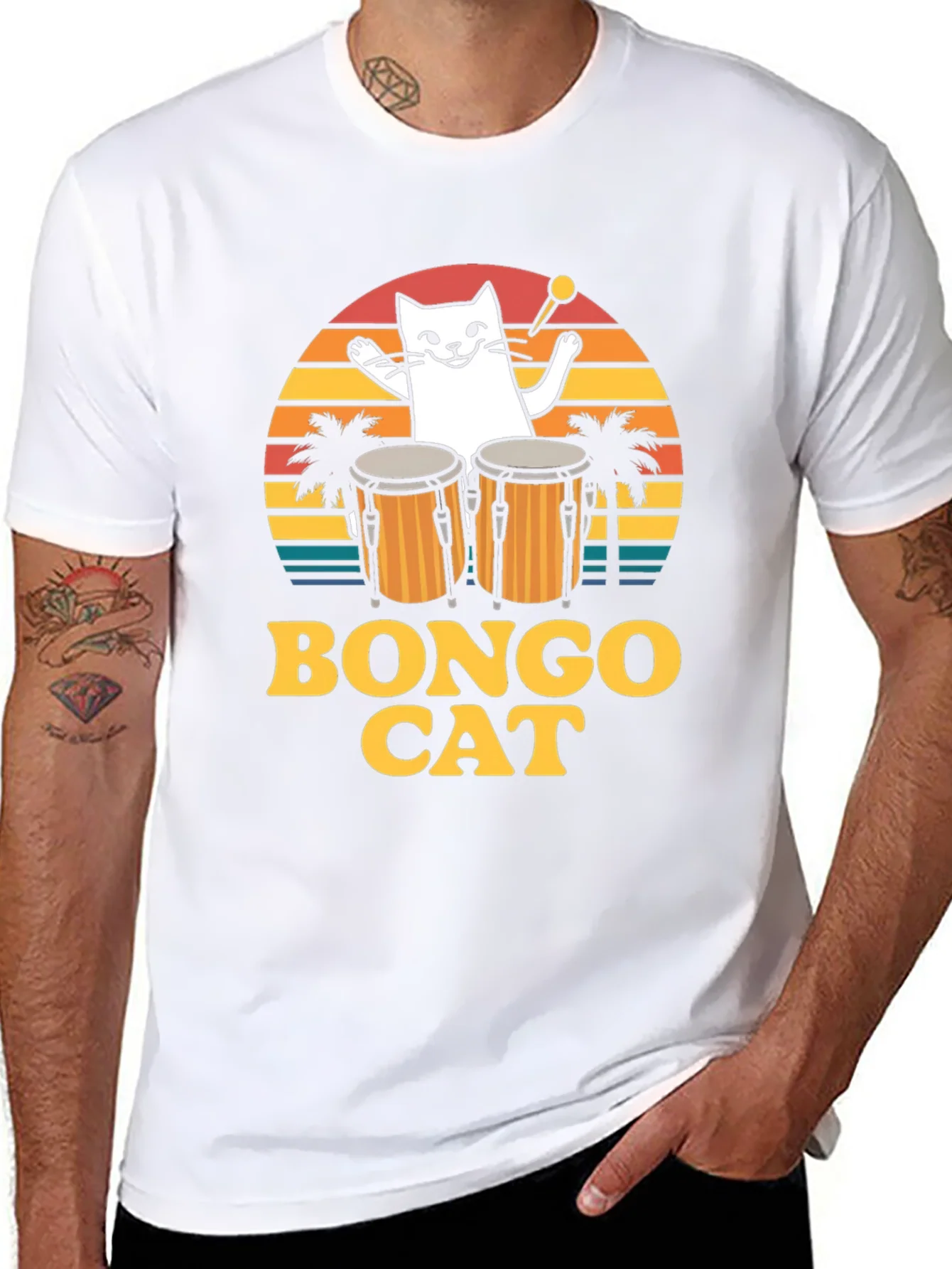 Bongo Cat T-Shirt - Unique Graphic Tee