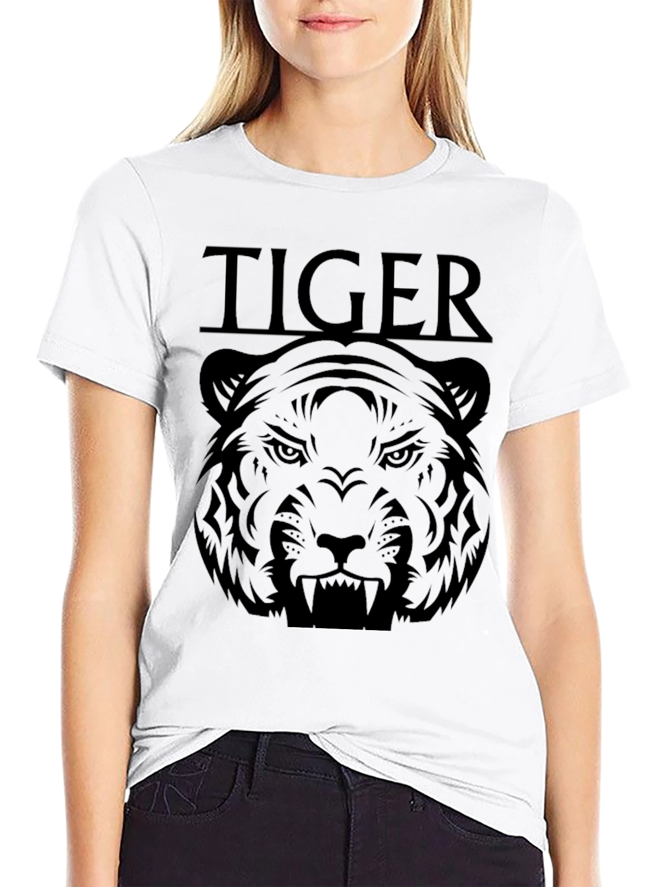 Tiger Graphic Tee - Fierce Style