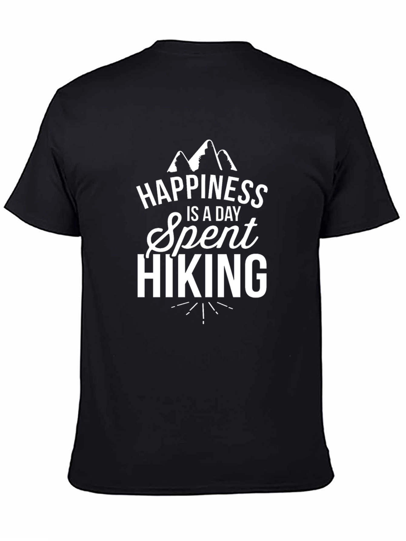 Happiness is a Day Spent Hiking Graphic Tee