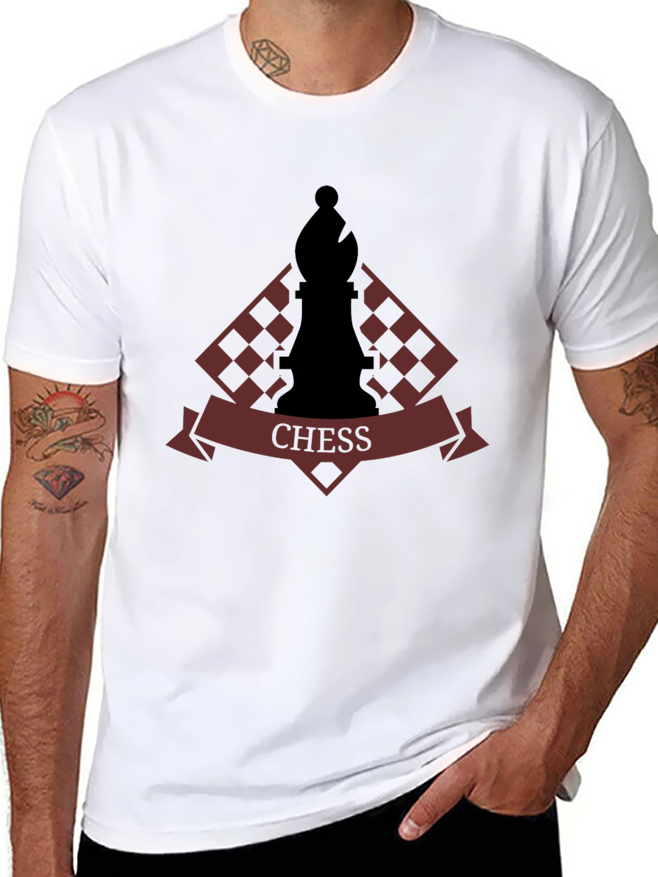 Chess Bishop Tee - Game Strategy Shirt