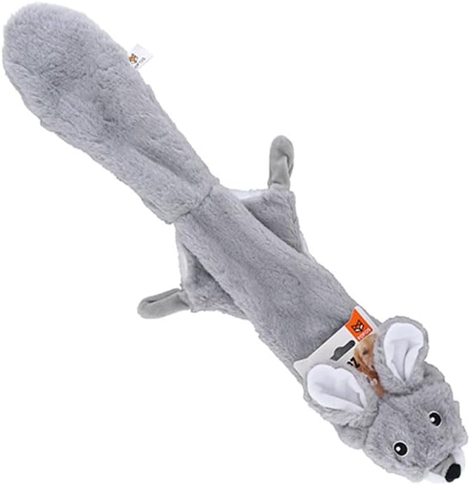 FOFOS Squishy Toy, Pet Goods, For Dogs, Dogs, Dog Toy, Dog Goods, Sound, Cute, Cute (Rabbit (Gray))