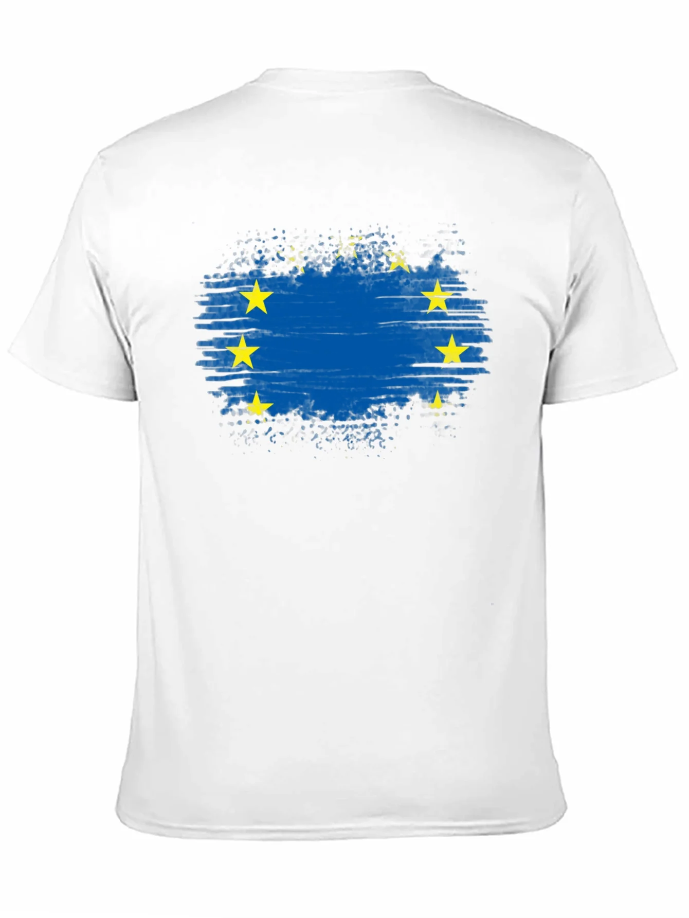 EU Flag Graphic Black T-Shirt