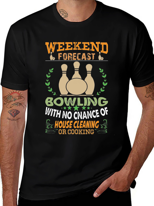 Bowling Weekend Forecast T-Shirt