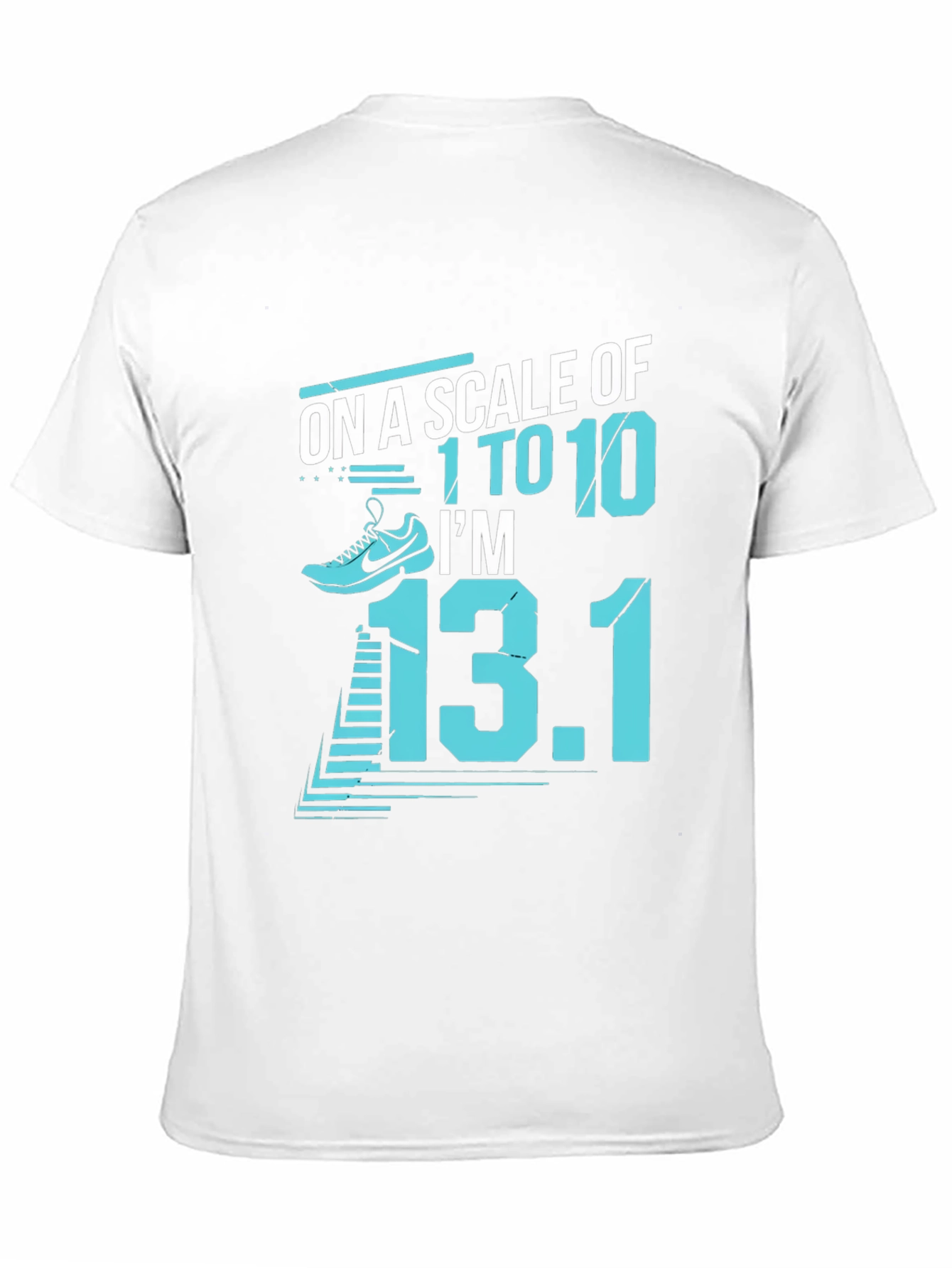 Runners 13.1 Half Marathon T-Shirt - Black