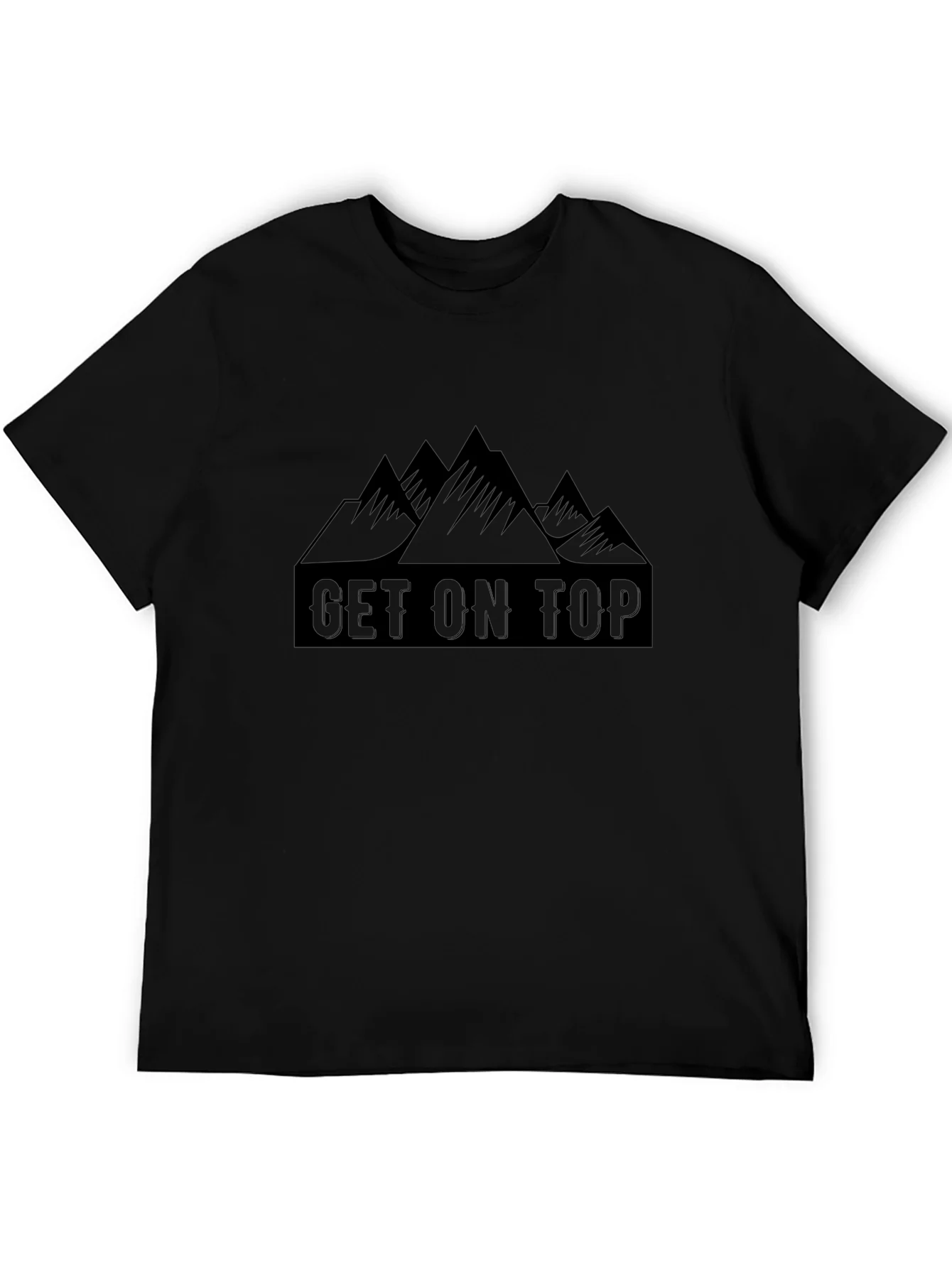 Get On Top Graphic Tee - Mountain Adventure
