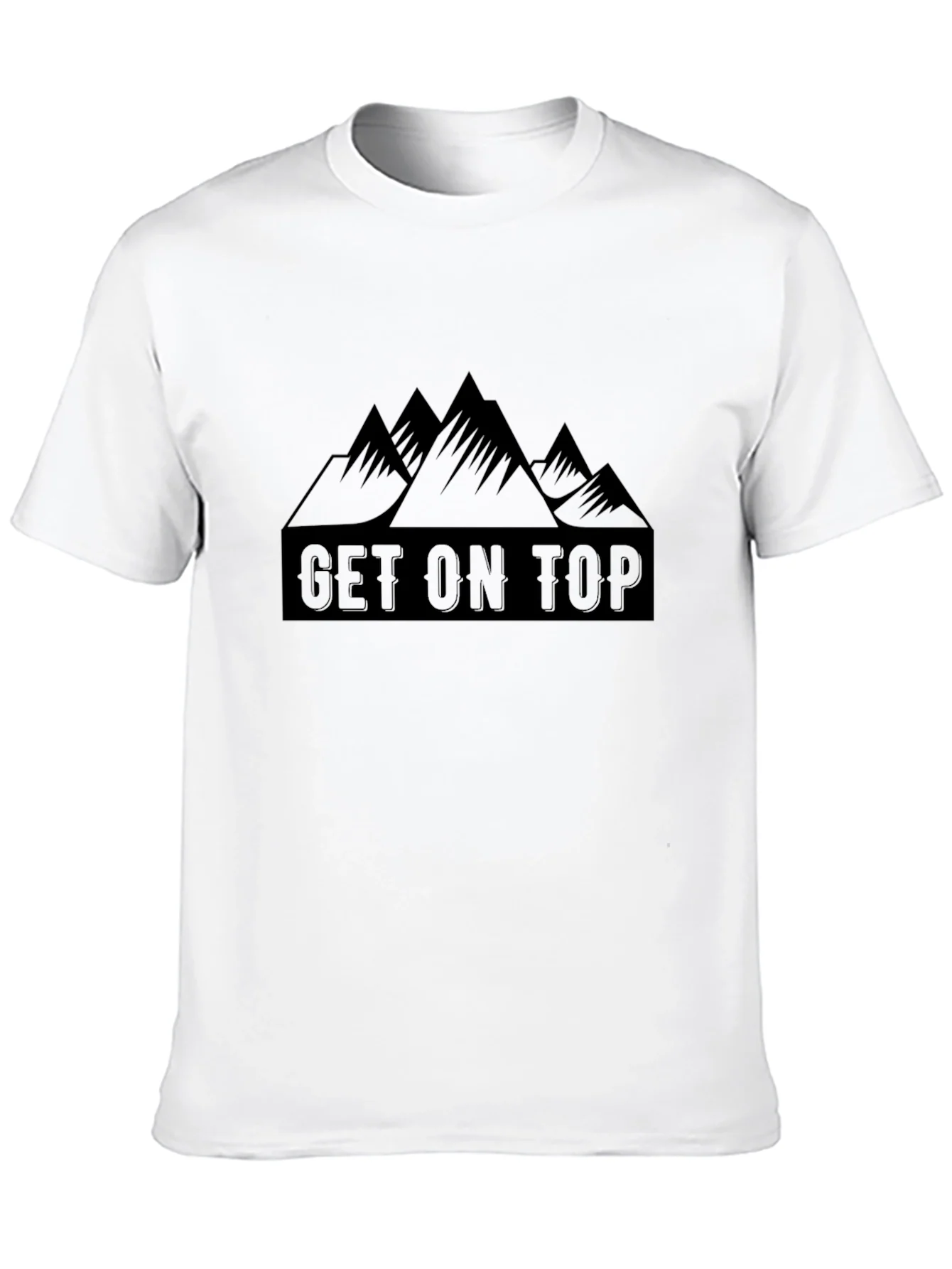 Get On Top Graphic Tee - Mountain Adventure