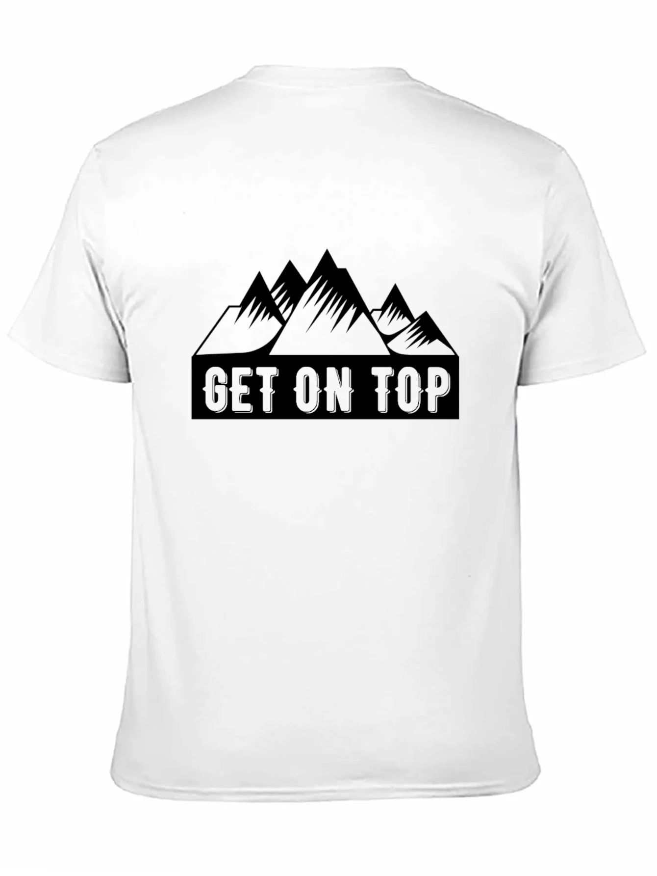 Get On Top Graphic Tee - Mountain Adventure