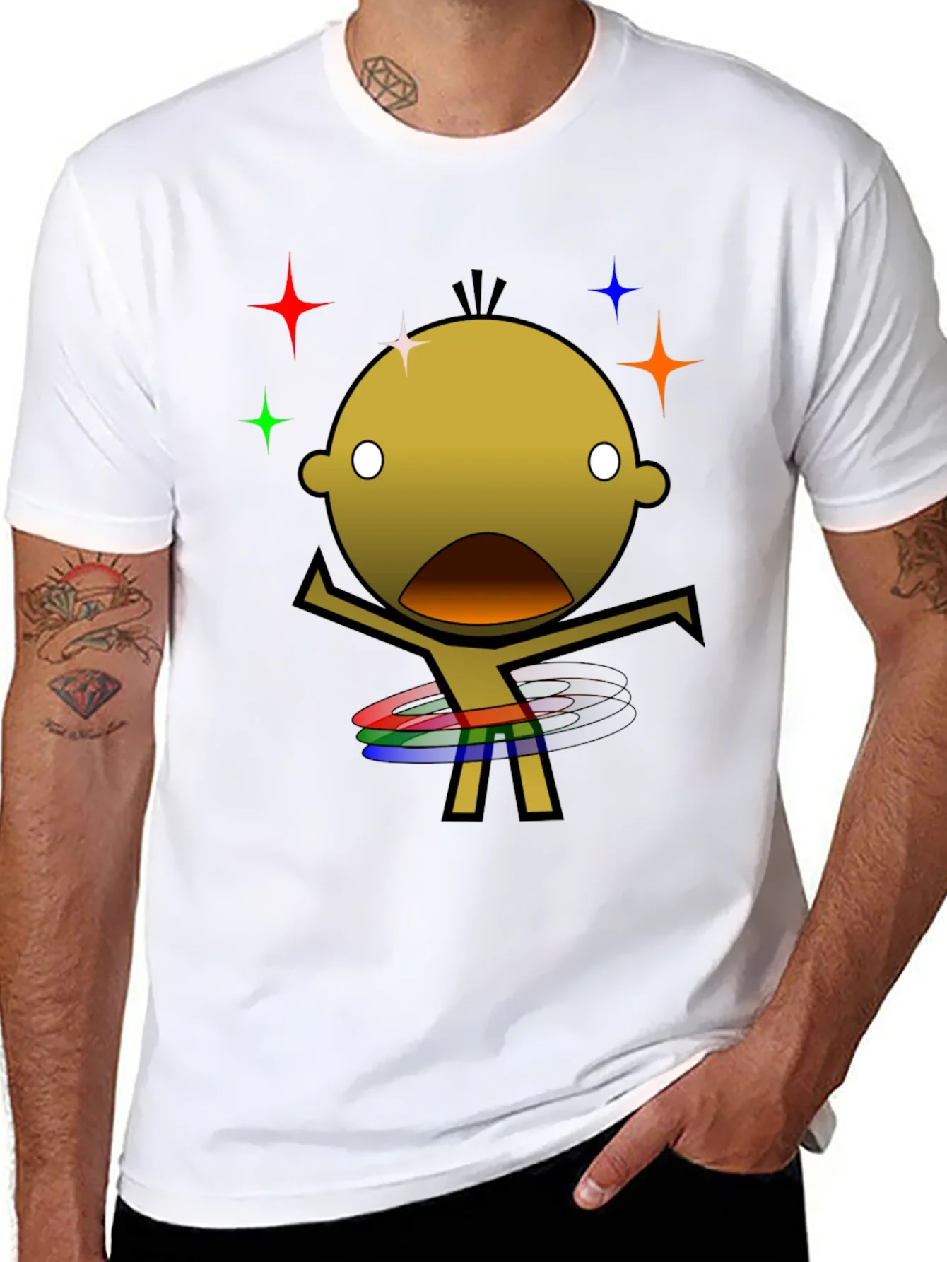 Funky Baby Hula Hoop T-Shirt