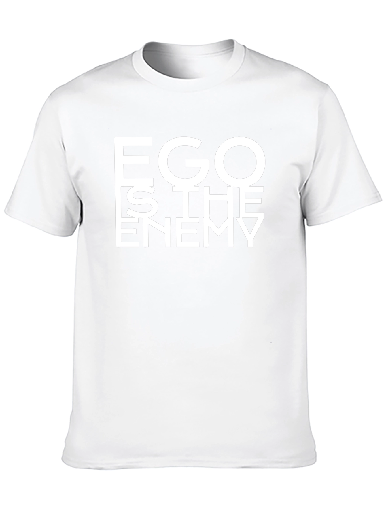 Ego Is The Enemy Black T-Shirt