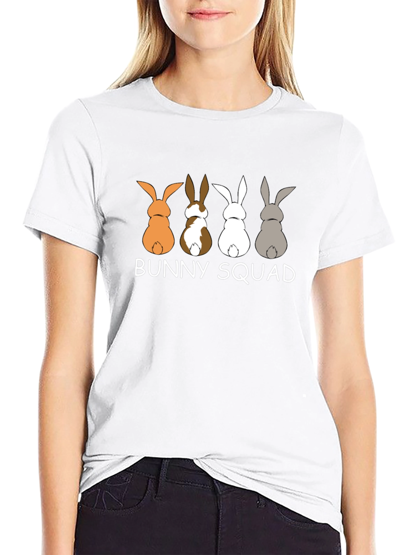 Bunny Squad Graphic T-Shirt