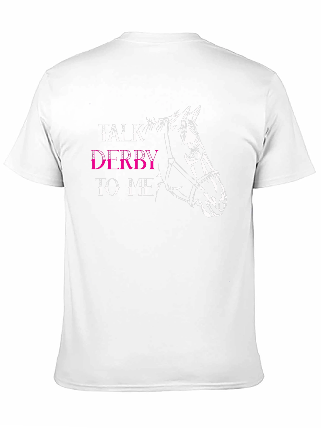 Talk Derby To Me Horse Graphic T-Shirt