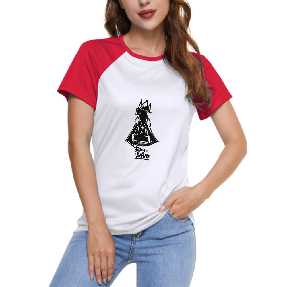 Rey David Crown Graphic T-Shirt – Minimal Streetwear Number One Urban Art Tee(z219)
