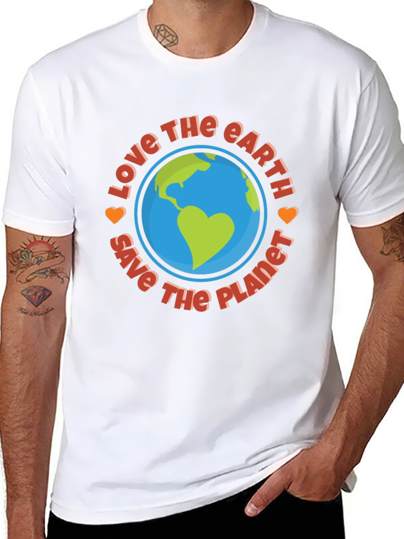 Love the Earth T-Shirt - Save the Planet Tee