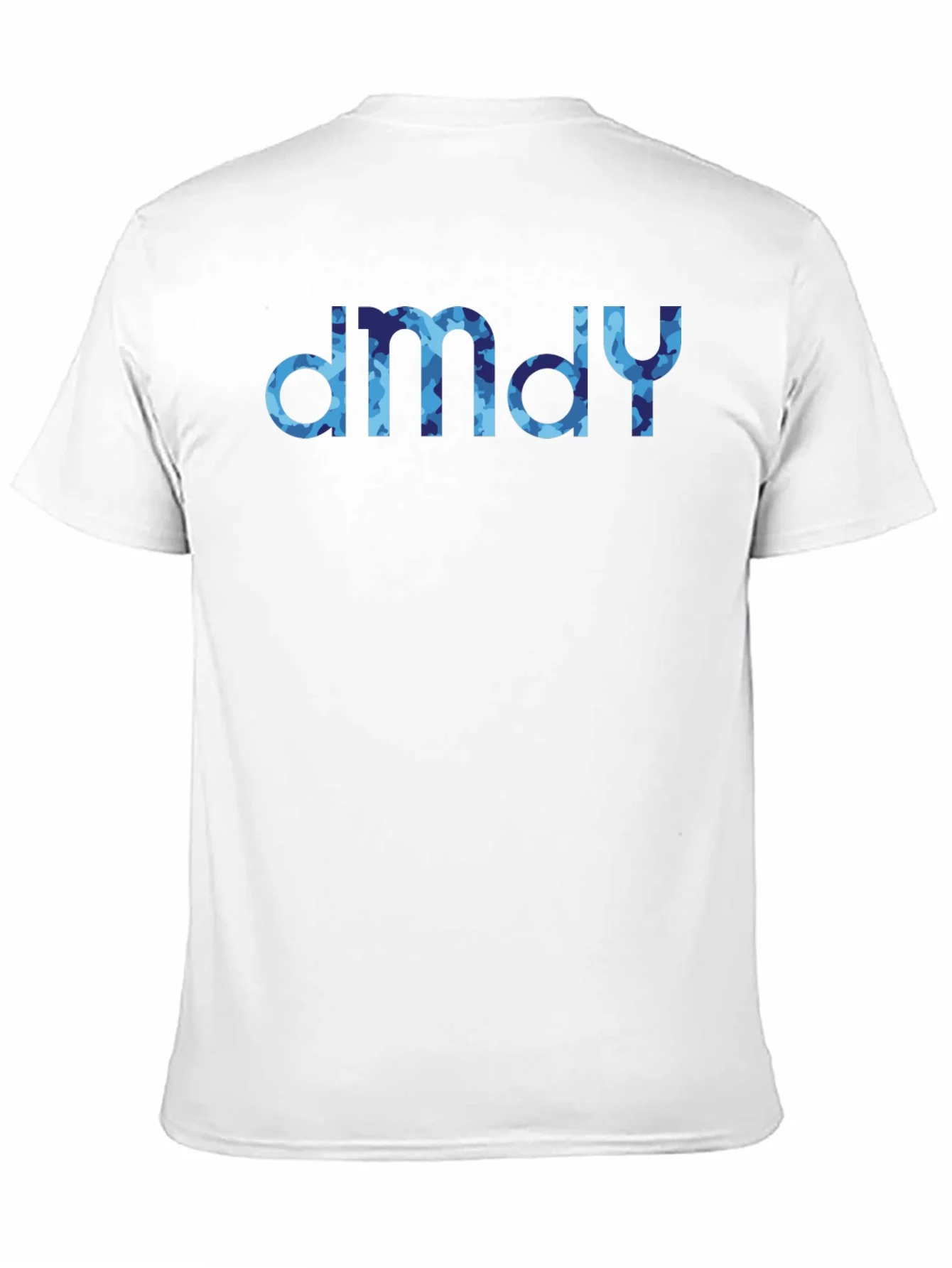 dmdy Camouflage Print Black T-Shirt