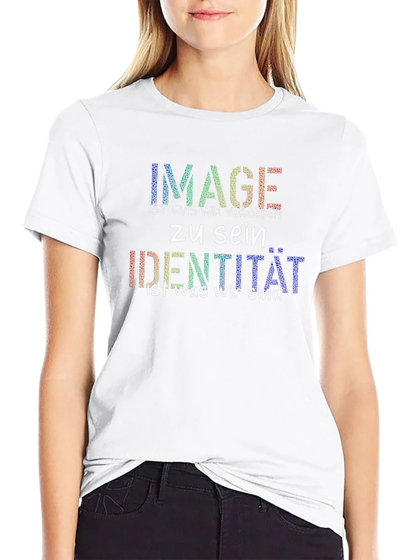 Image vs. Identity Graphic Tee
