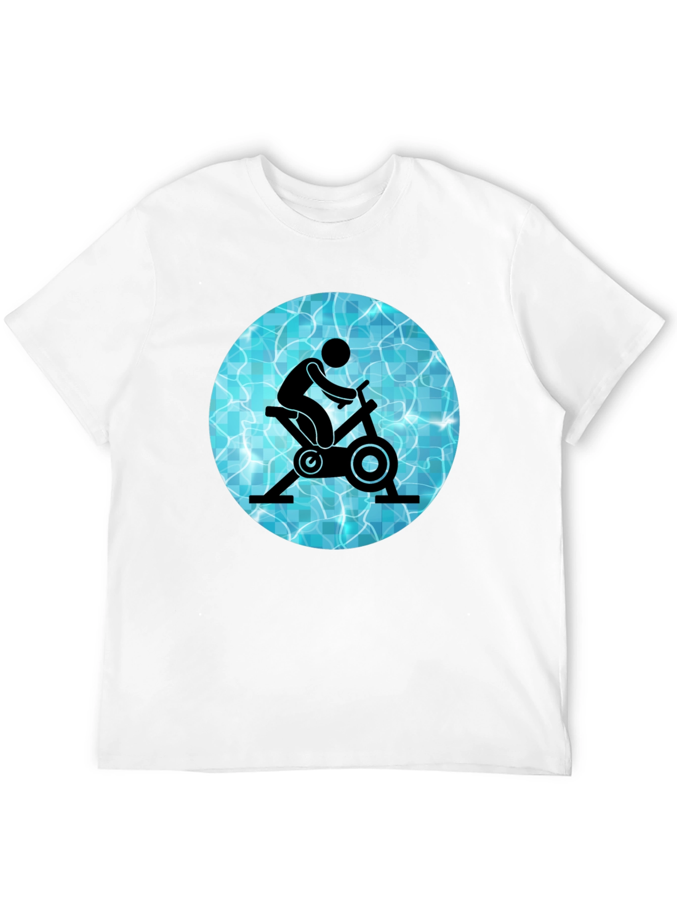 Aqua Cycling Graphic Tee