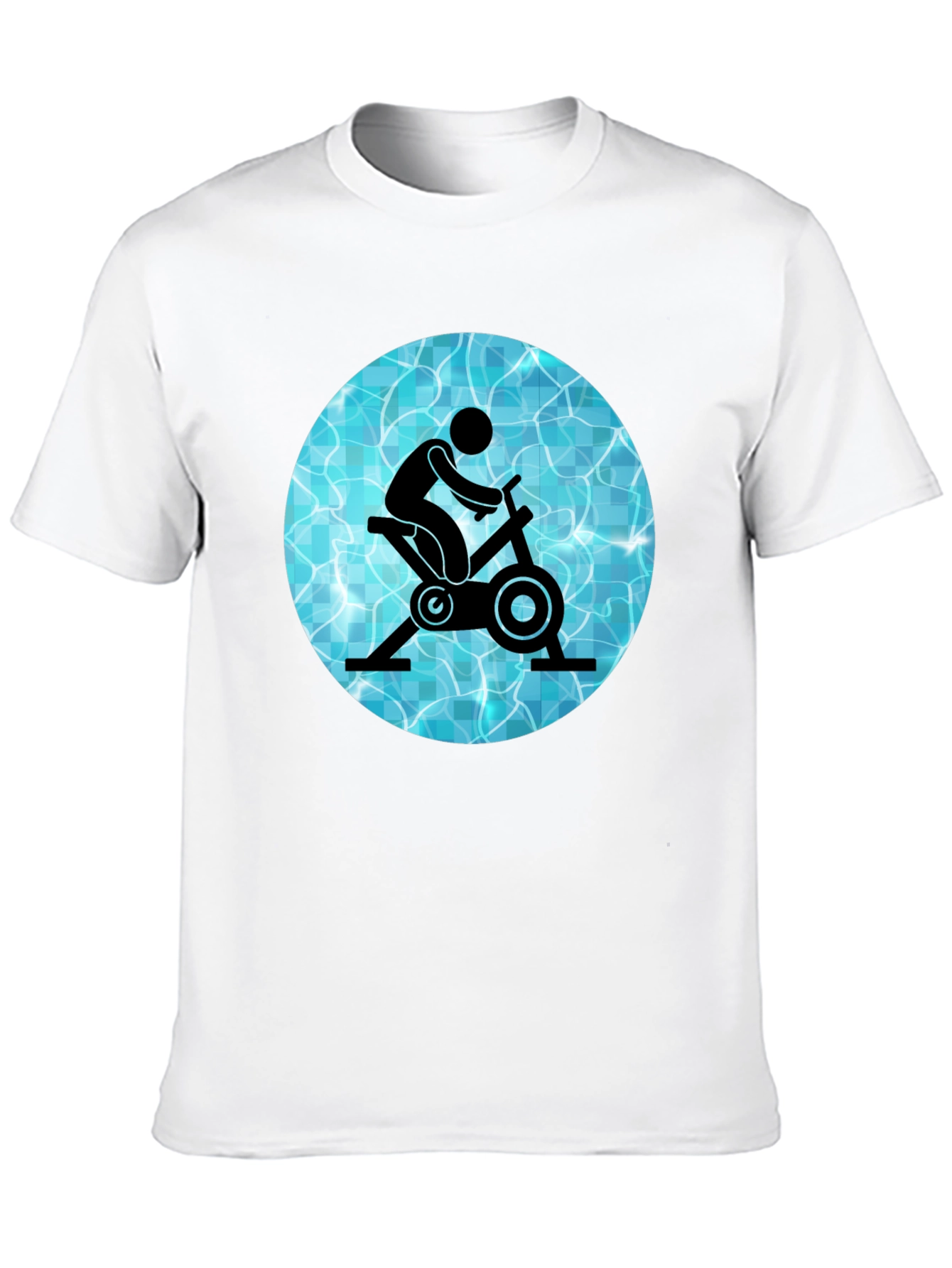 Aqua Cycling Graphic Tee
