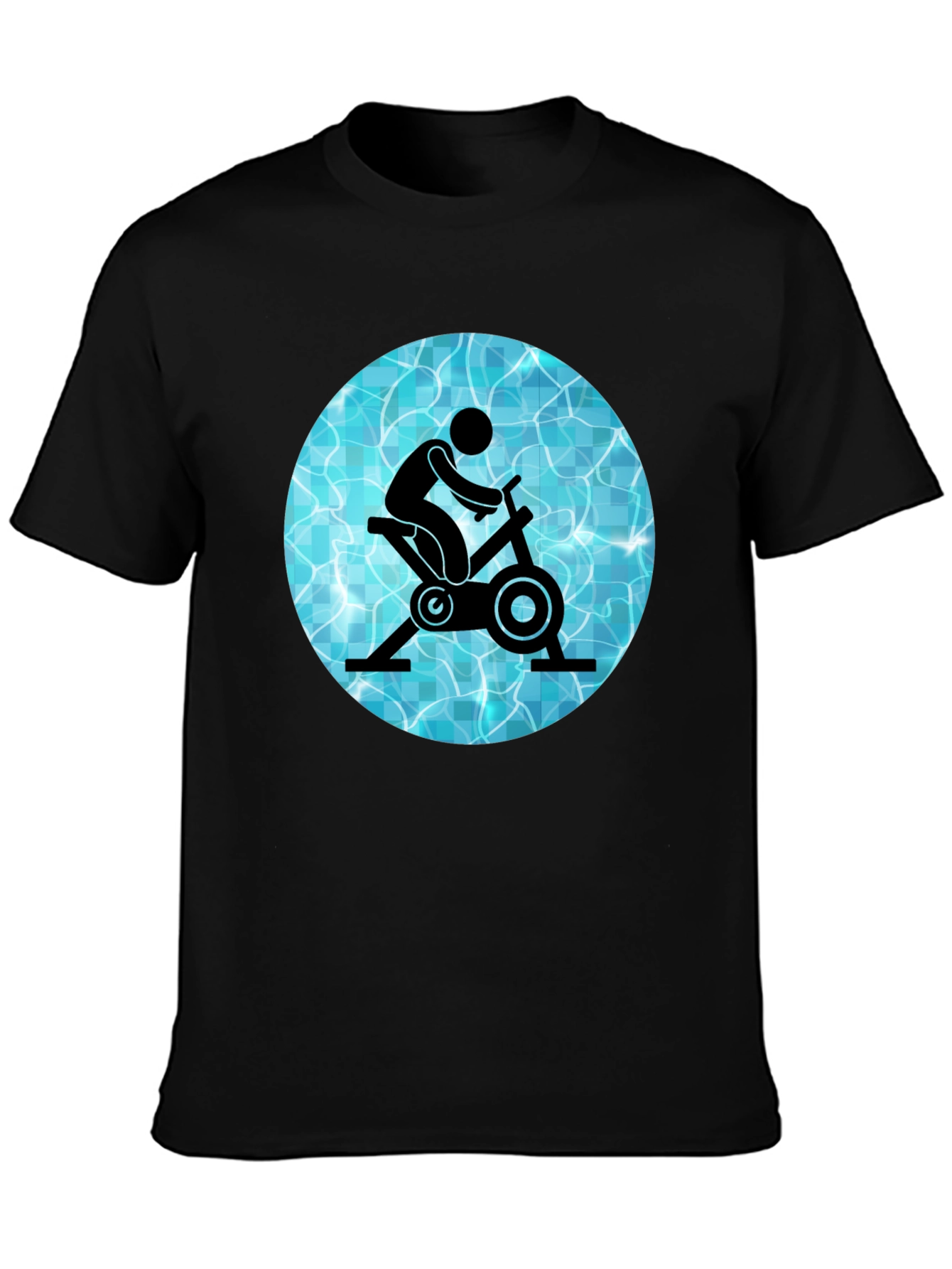 Aqua Cycling Graphic Tee