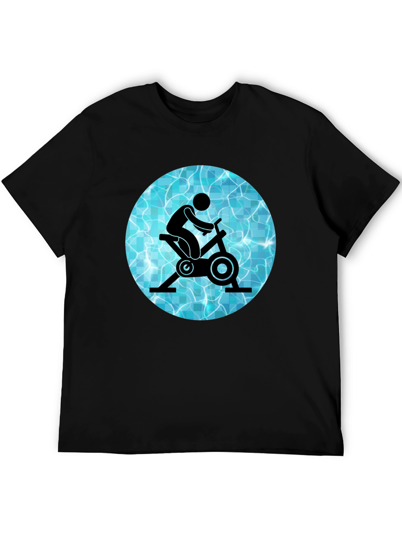 Aqua Cycling Graphic Tee