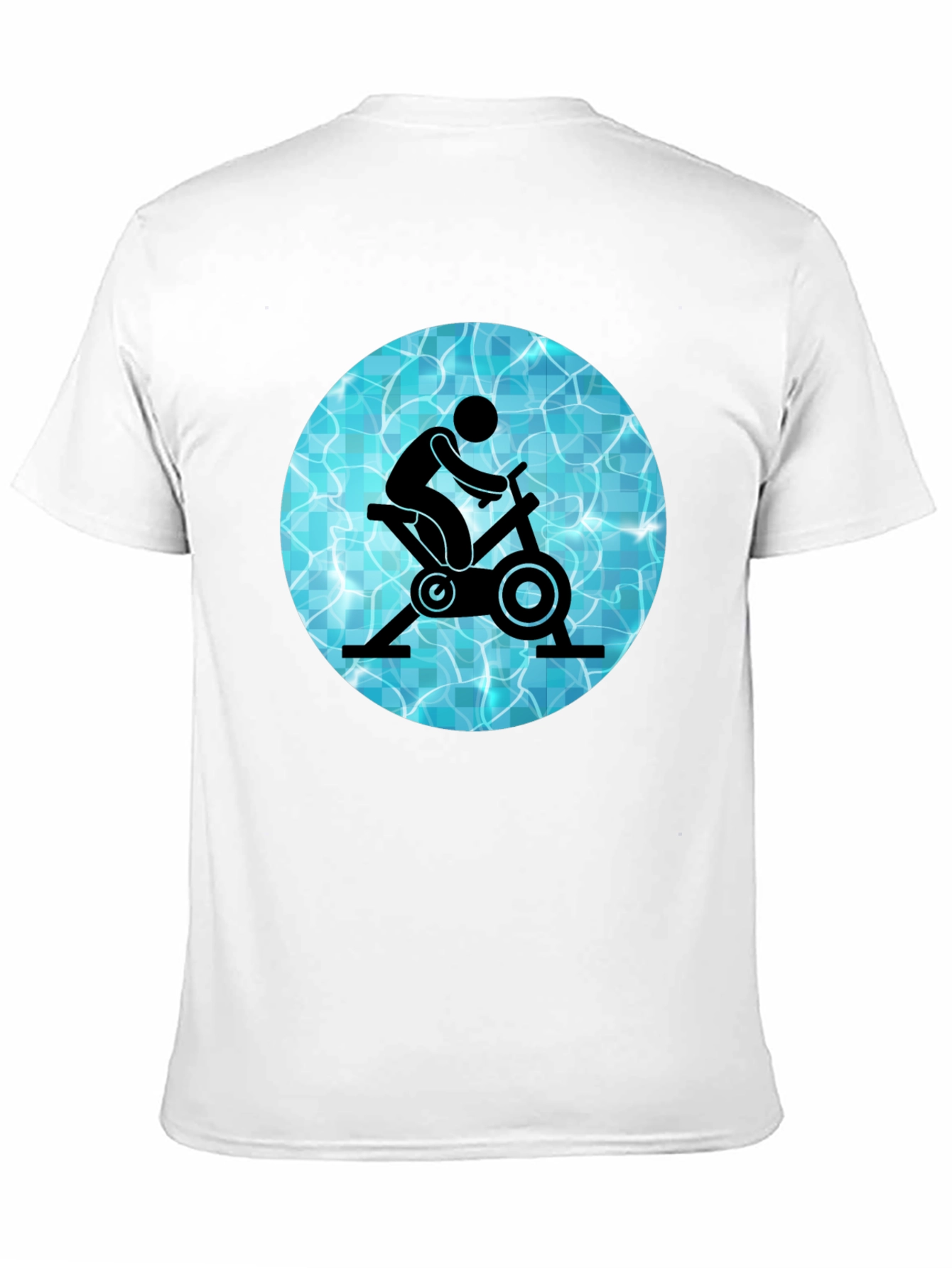 Aqua Cycling Graphic Tee