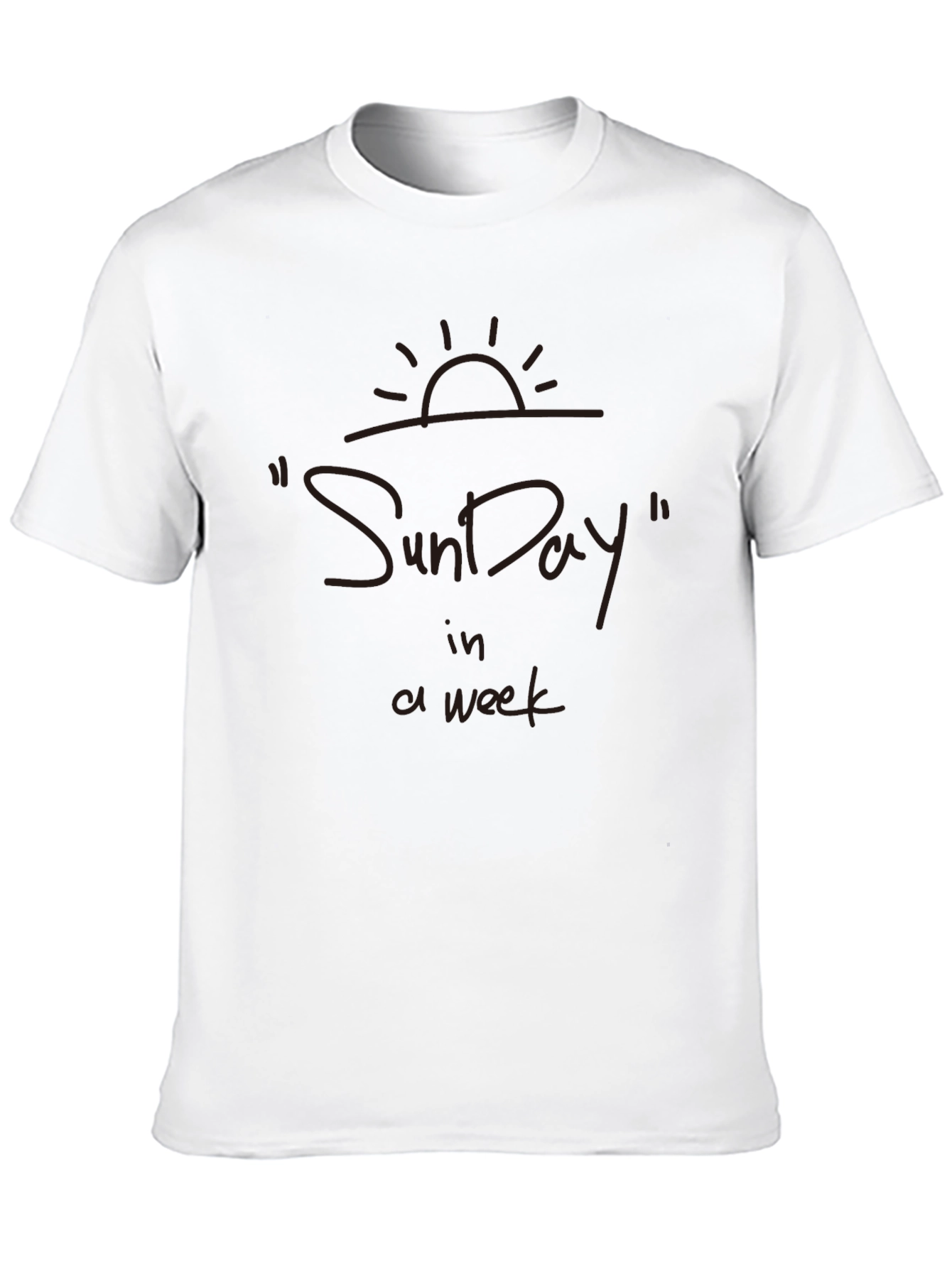 Sunday in a Week Graphic T-Shirt