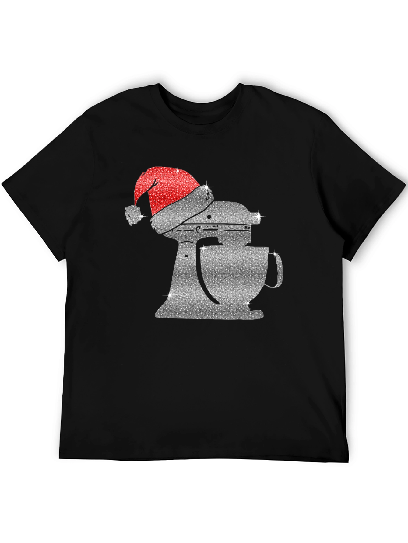 Festive Mixer Graphic Tee - Holiday Baking Shirt