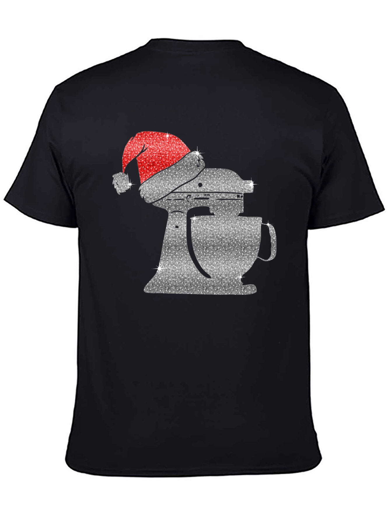Festive Mixer Graphic Tee - Holiday Baking Shirt