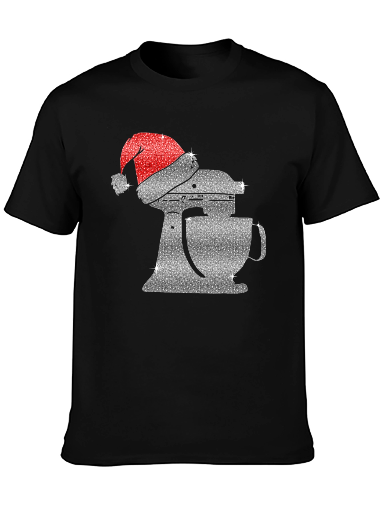 Festive Mixer Graphic Tee - Holiday Baking Shirt