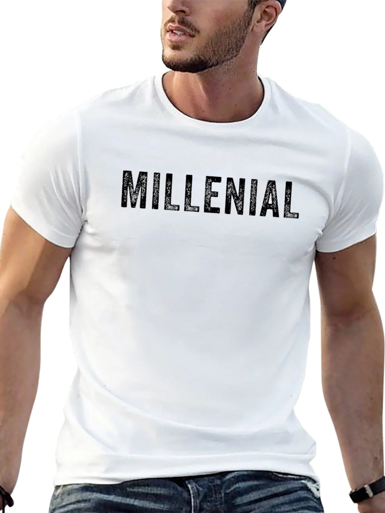 Millennial Graphic T-Shirt - Trendy Casual Wear
