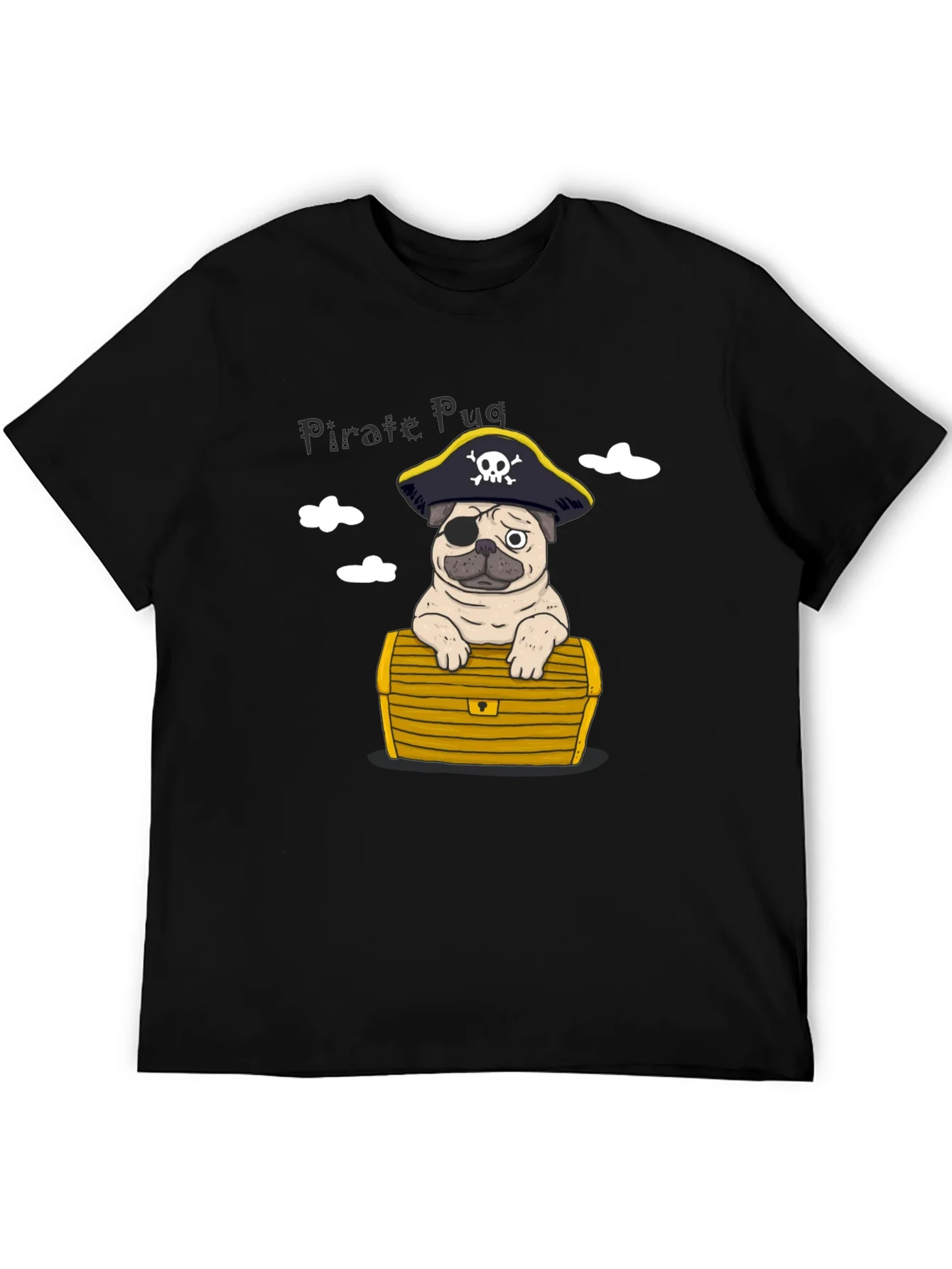 Pirate Pug Graphic Tee