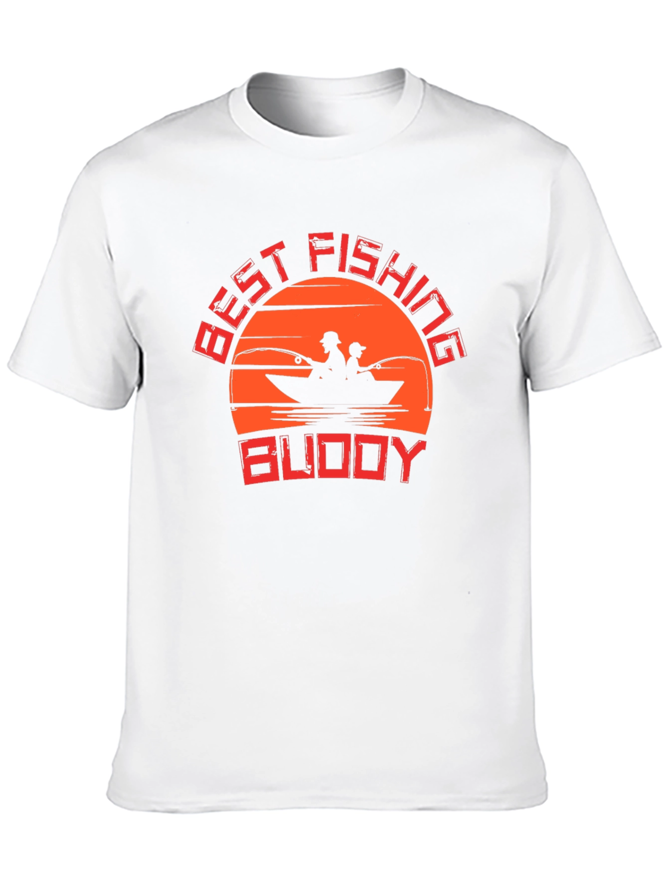Best Fishing Buddy Graphic T-Shirt