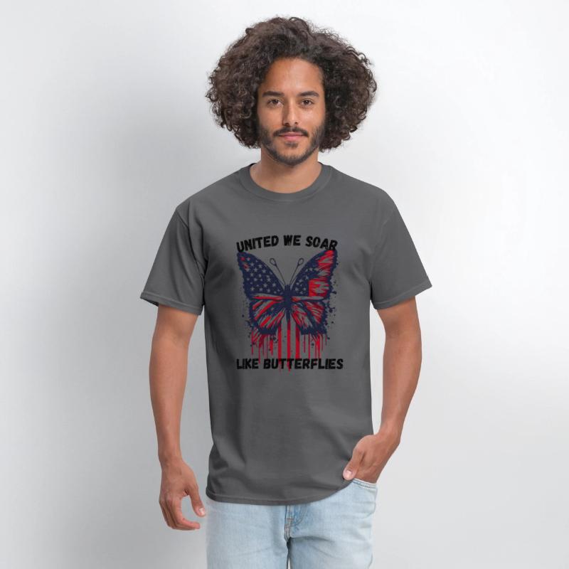 4th of july Patriotic butterfly