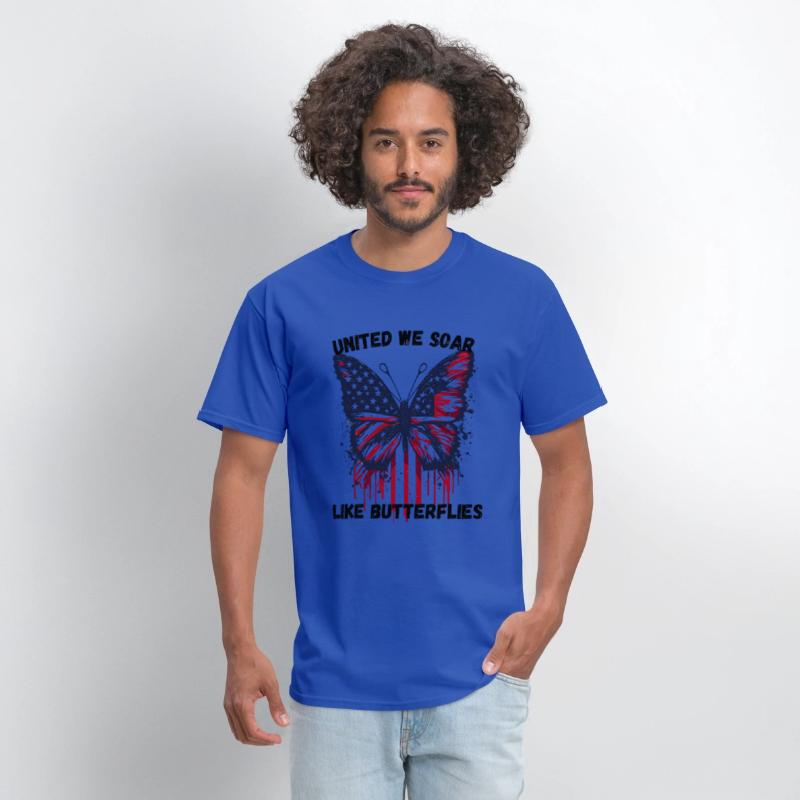 4th of july Patriotic butterfly