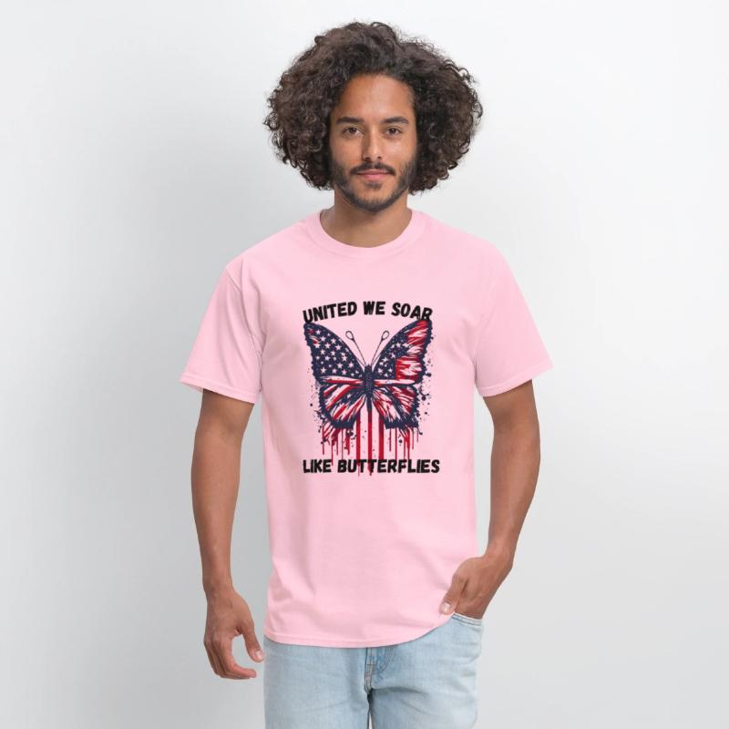 4th of july Patriotic butterfly