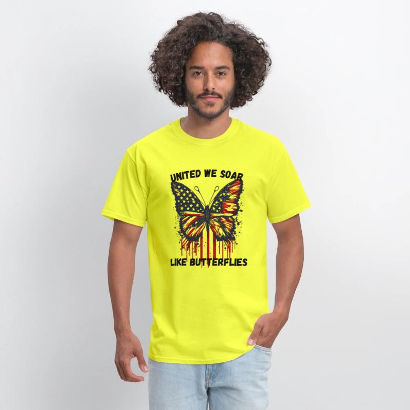 4th of july Patriotic butterfly