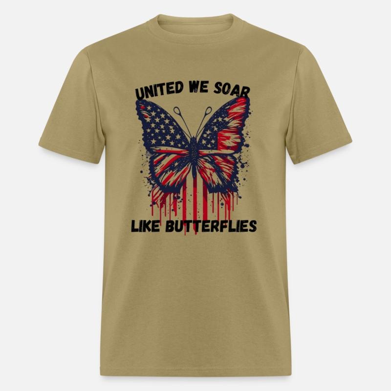 4th of july Patriotic butterfly