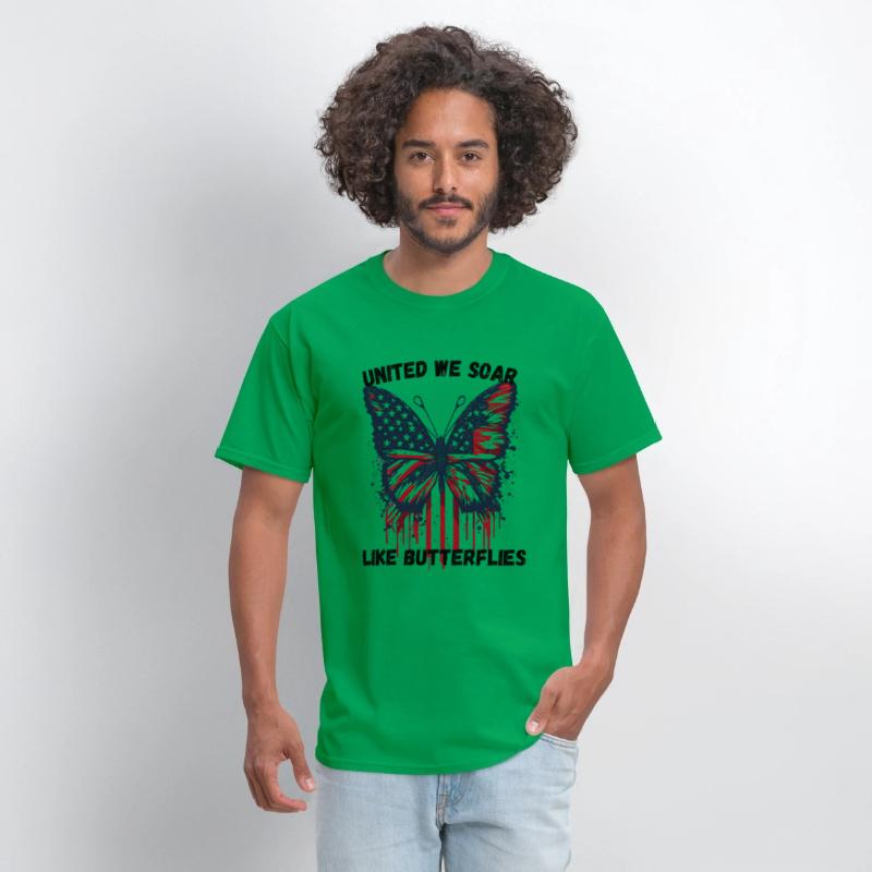 4th of july Patriotic butterfly