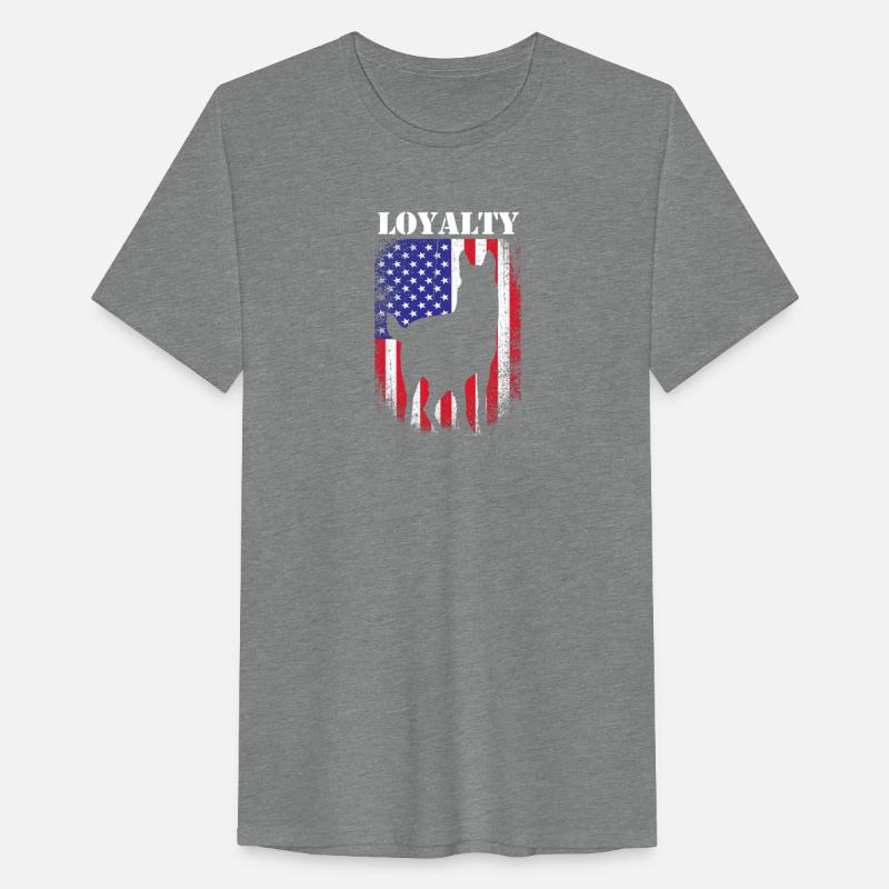 4th Of July US Flag Police Dog Loyalty K9 Dog