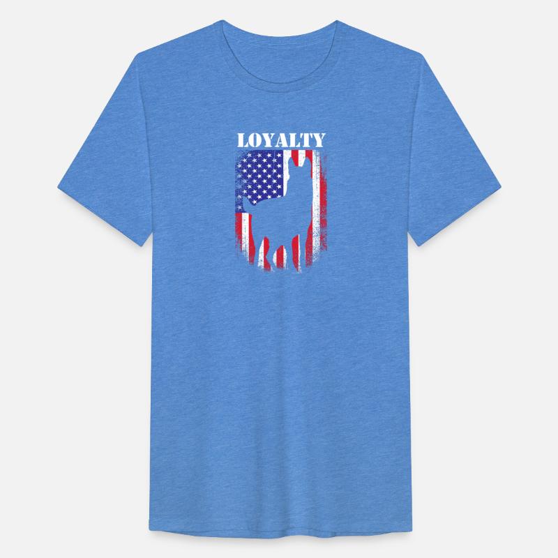 4th Of July US Flag Police Dog Loyalty K9 Dog