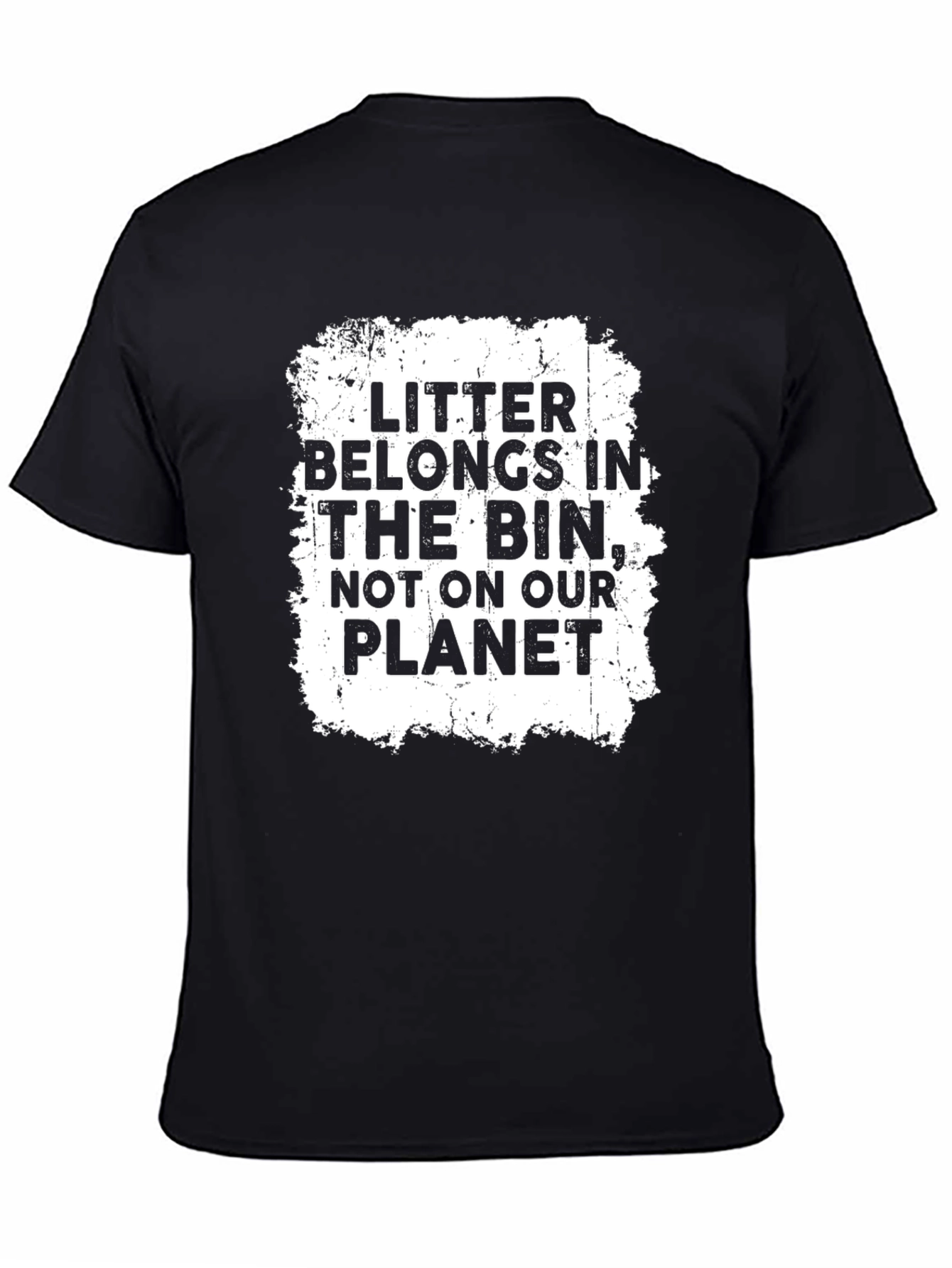 Eco-Friendly Litter Awareness T-Shirt